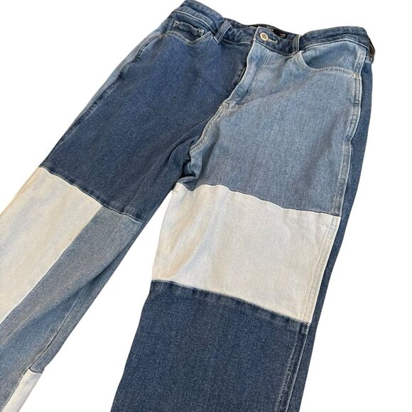 Hollister Women's Jeans Blue Size 29 9R Ultra High-Rise Mom Jean 3 Tone - Picture 2 of 13